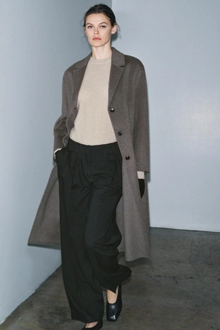 Пальто из смесовой шерсти — ZW COLLECTION LIMITED EDITION- Заказать в России