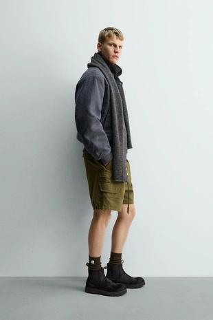 Куртка-бомбер с текстурой X SR_A- Заказать в России