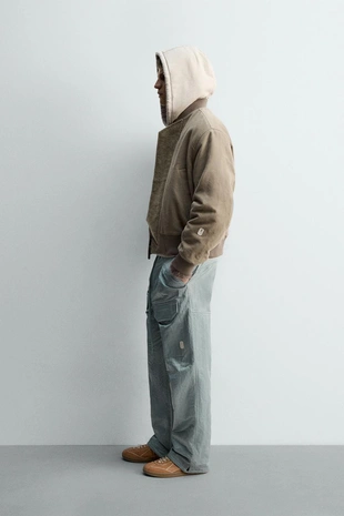 Текстурированная куртка-бомбер X SR_A- Заказать в России