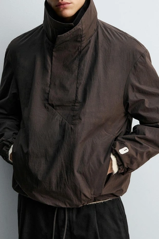 Ветровка с карманом на молнии TECHNICAL POUCH POCKET WINDBREAKER X SR_A- Заказать в России
