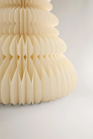 Напольная 3D елка из бумаги с подсветкой (160 см)- Заказать в России