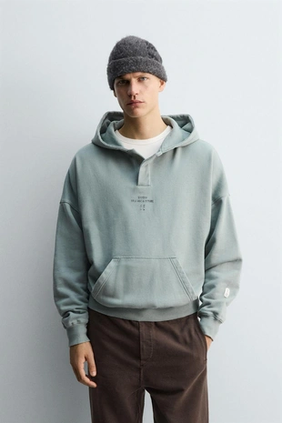 Худи с карманом-мешком X SR_A- Заказать в России