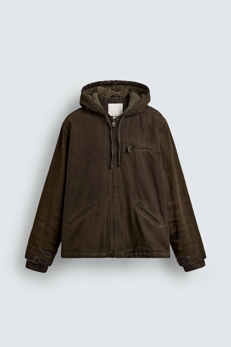 Джинсовая куртка vintage washed