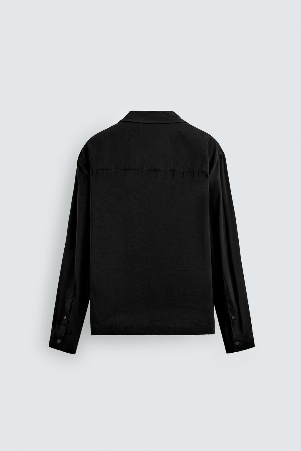 РУБАШКА-ПОЛО СТРУЯЩЕГОСЯ ПОКРОЯ