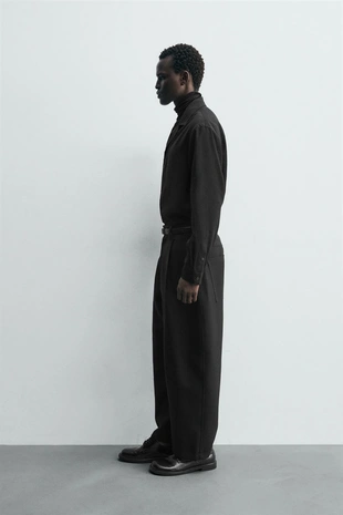 Рубашка-поло струящегося покроя- Заказать в России