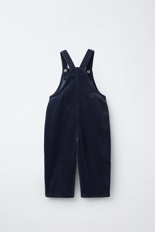 Купить Zara Длинный вельветовый комбинезон