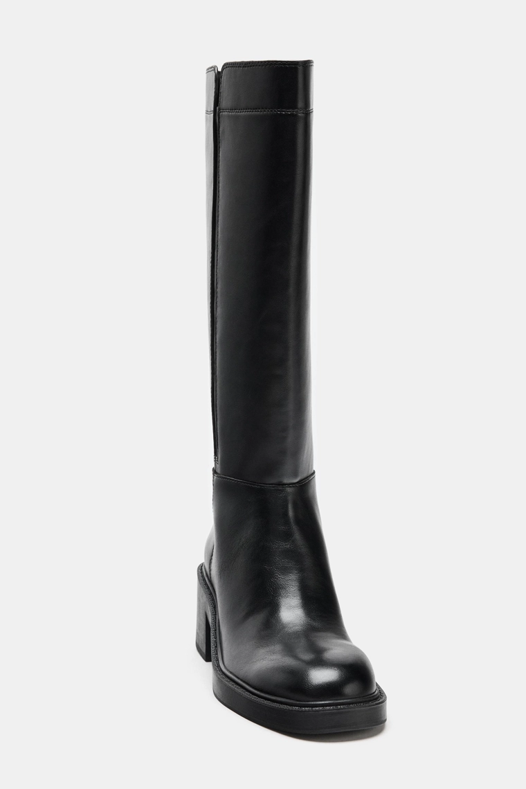 Ботильоны на устойчивом каблуке