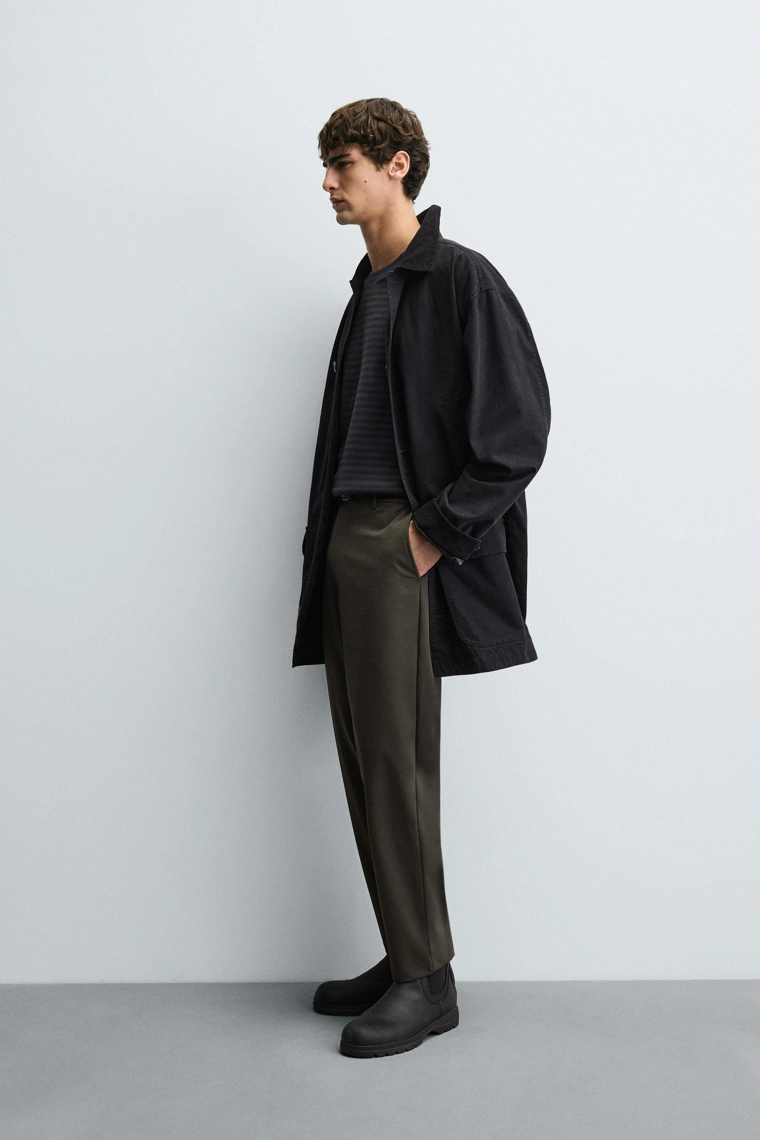 Брюки с текстурой для комфорта