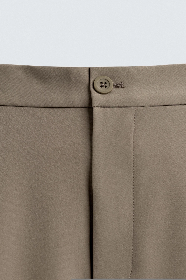 Брюки комфорт из текстурированной ткани