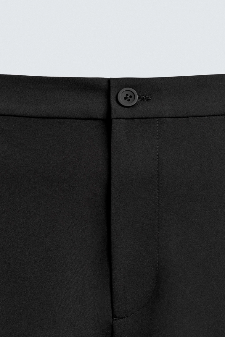 Брюки из комфортного текстурированного материала