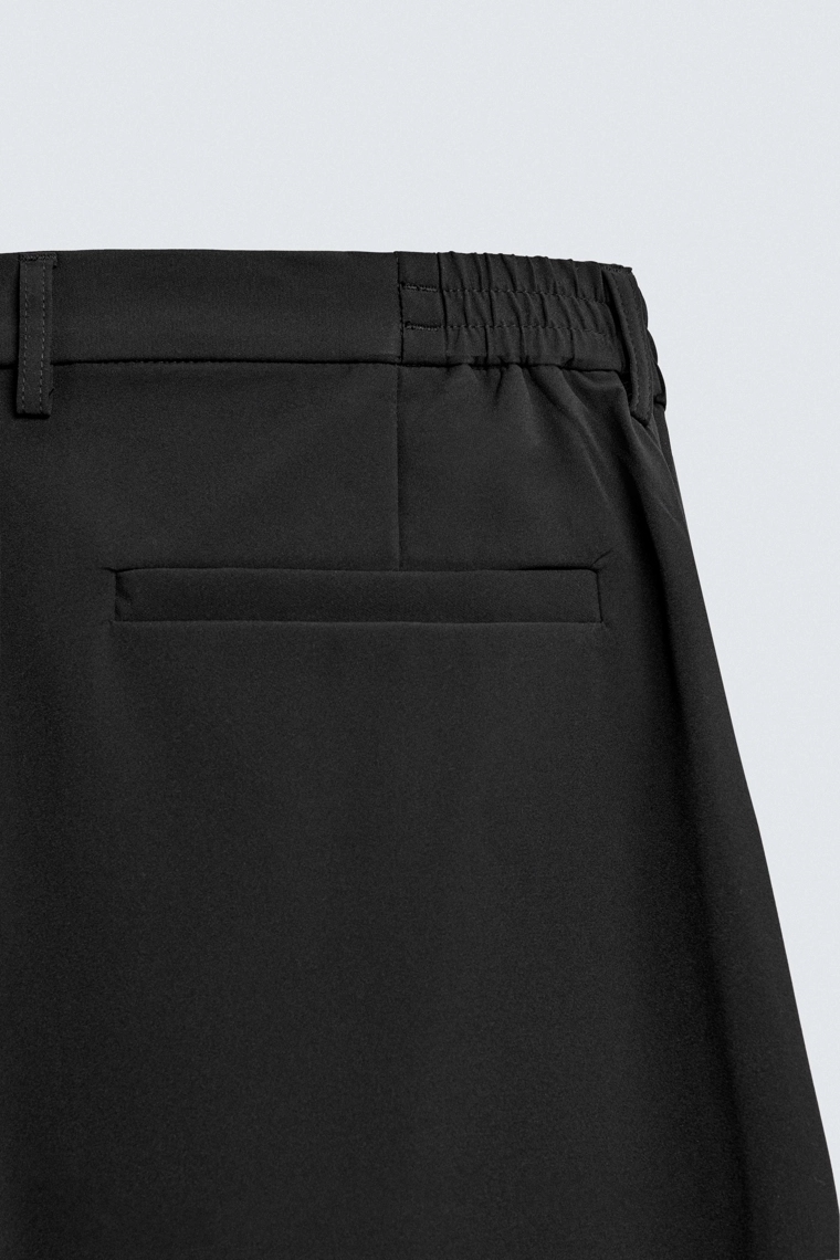 Брюки из комфортного текстурированного материала