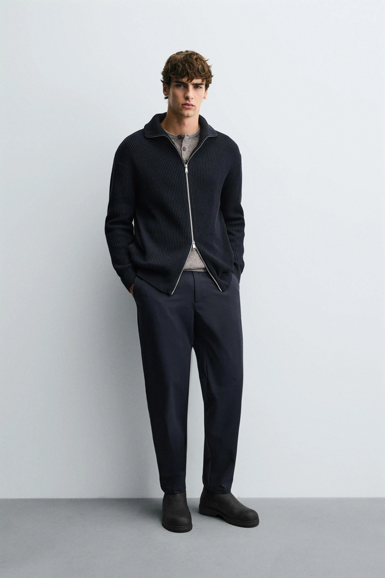 Брюки с текстурой комфорта