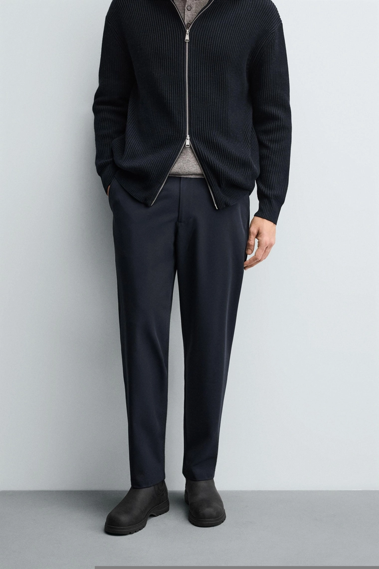 Брюки с текстурой комфорта