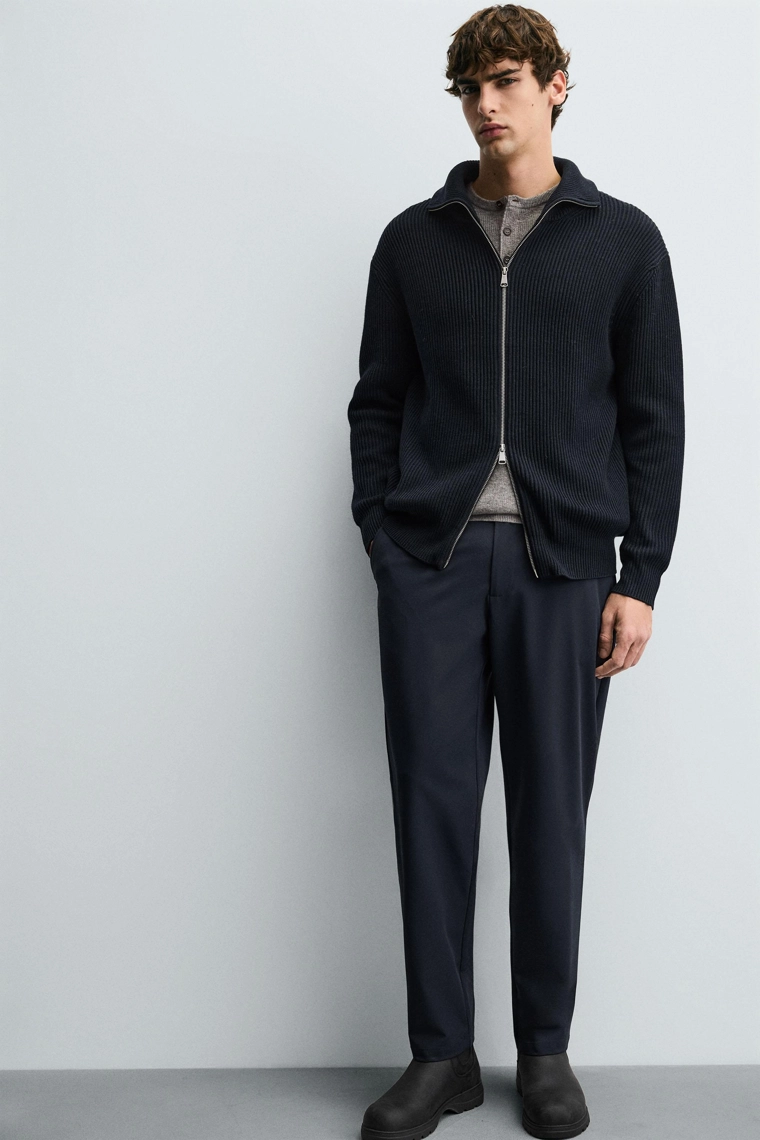 Брюки с текстурой комфорта