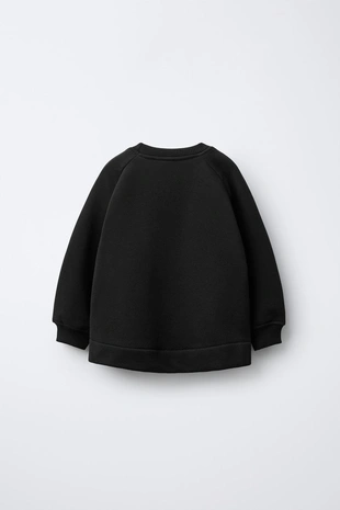 Купить Zara Однотонная толстовка с этикеткой