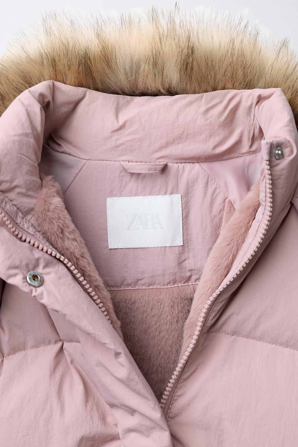 ПУХОВИК WATER REPELLENT С ОТСТЕГИВАЮЩИМСЯ МЕХОВЫМ КАПЮШОНОМ