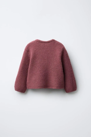 Pink | 2756/491/926 - Zara Кардиган с атласным бантом