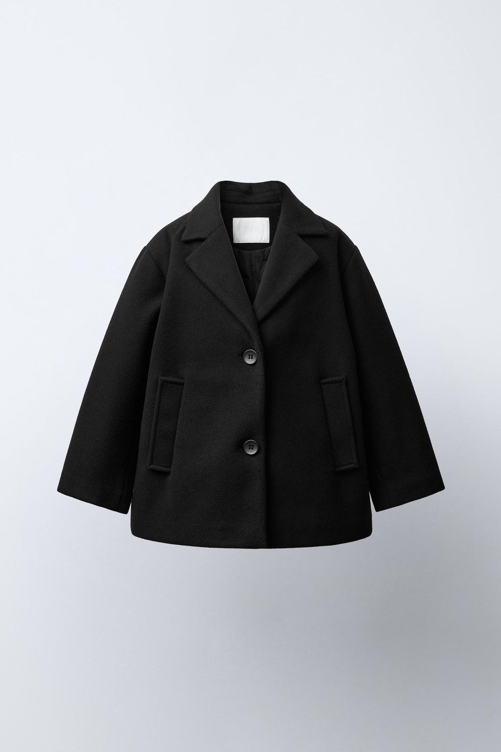 ПАЛЬТО ИЗ ШЕРСТЯНОЙ ТКАНИ