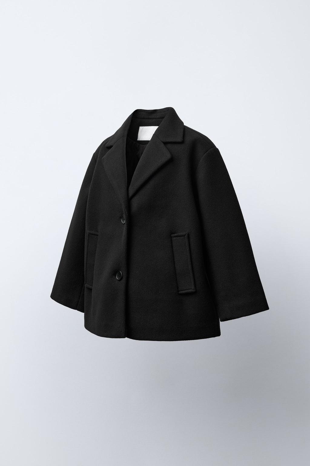 ПАЛЬТО ИЗ ШЕРСТЯНОЙ ТКАНИ