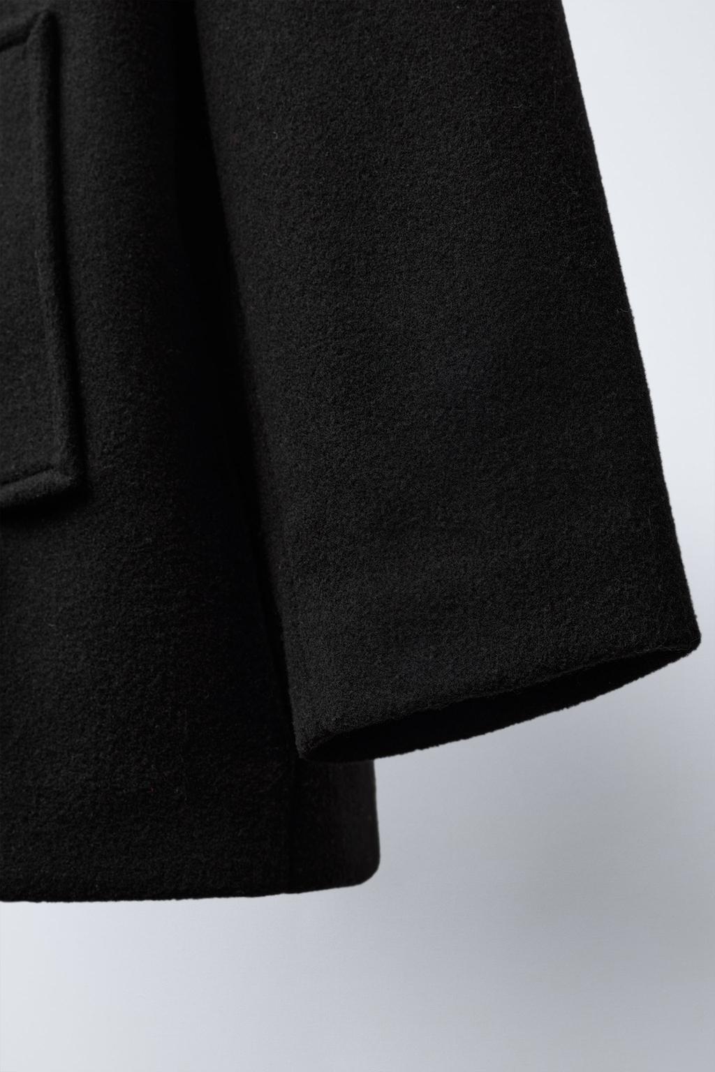 ПАЛЬТО ИЗ ШЕРСТЯНОЙ ТКАНИ