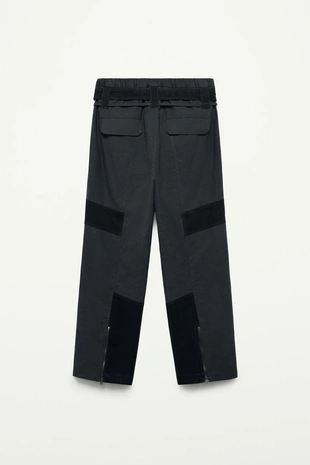 Брюки карго с пэчворком — THE ITEM ZARA WOMAN- Заказать в России