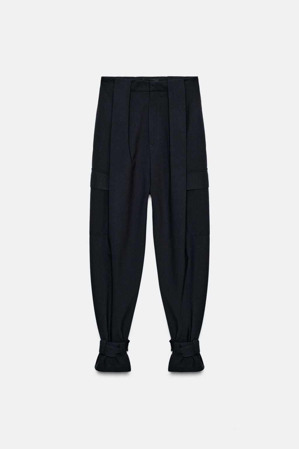 БРЮКИ КАРГО С ЗАЩИПАМИ — ZW COLLECTION LIMITED EDITION