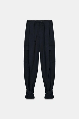 Брюки карго с защипами — ZW COLLECTION LIMITED EDITION- Заказать в России