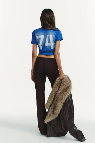 Брюки FLARE с бантом- Заказать в России