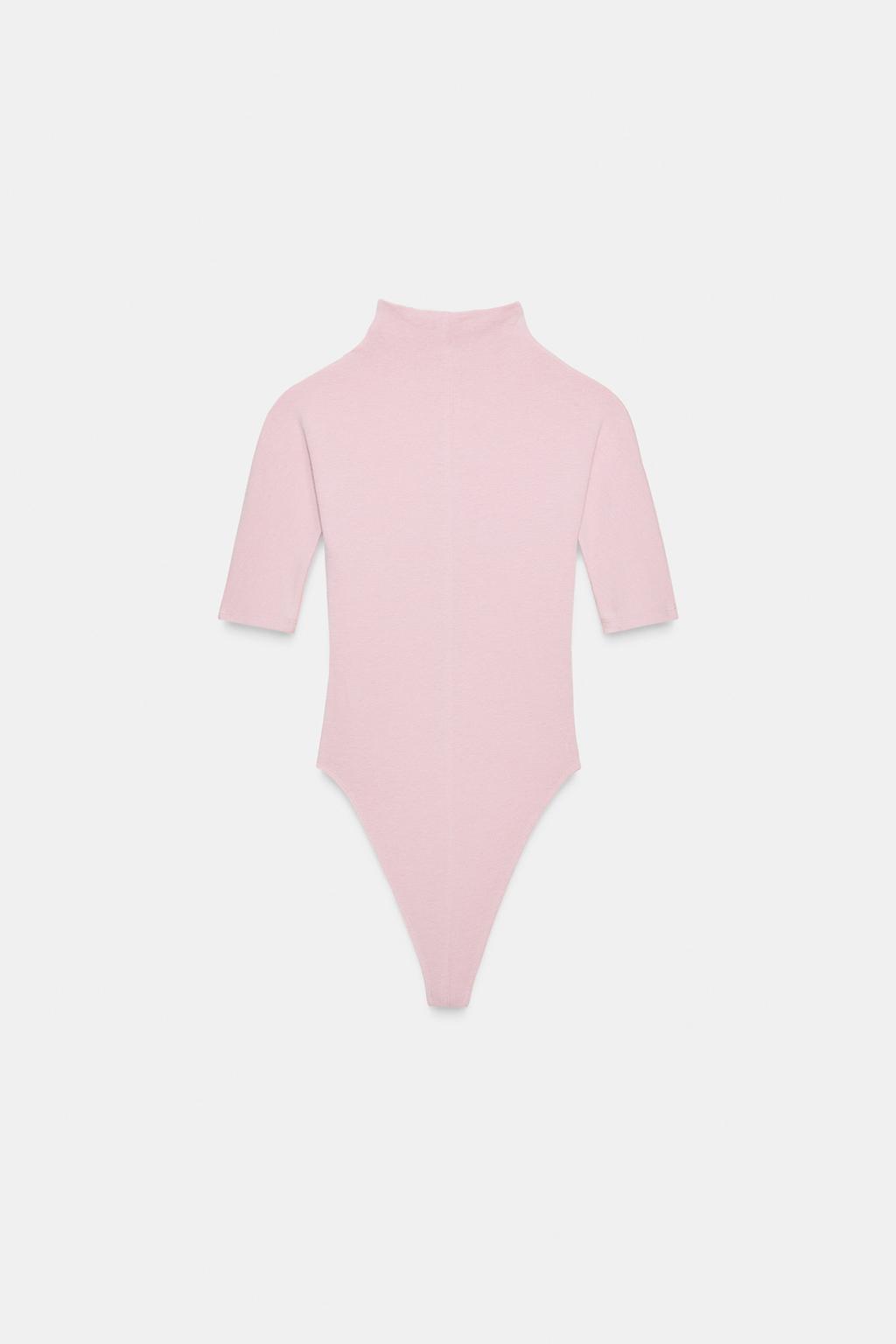 БОДИ В ДЕРЕВЕНСКОМ СТИЛЕ С ВЫСОКИМ ВОРОТНИКОМ