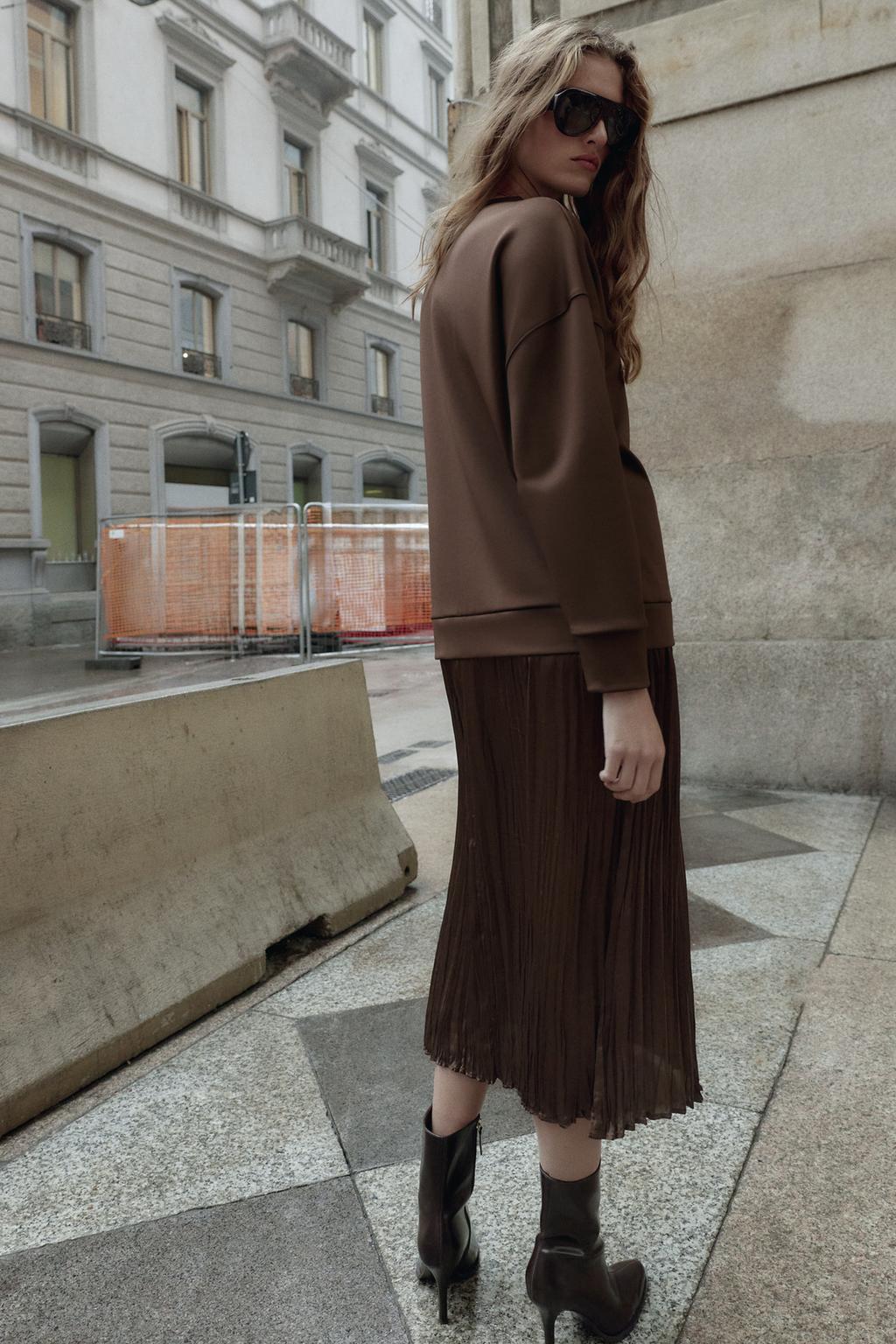 КОМБИНИРОВАННОЕ АТЛАСНОЕ ПЛАТЬЕ