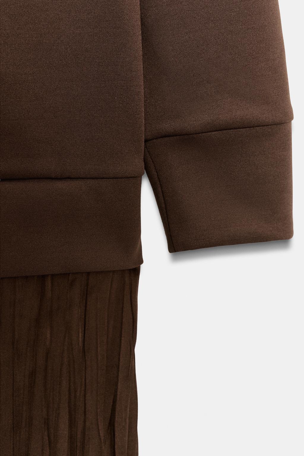 КОМБИНИРОВАННОЕ АТЛАСНОЕ ПЛАТЬЕ