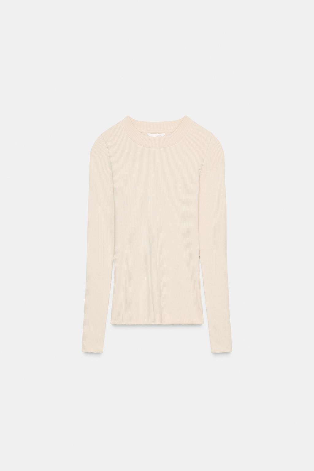 ФУТБОЛКА В РУБЧИК С ДЛИННЫМИ РУКАВАМИ