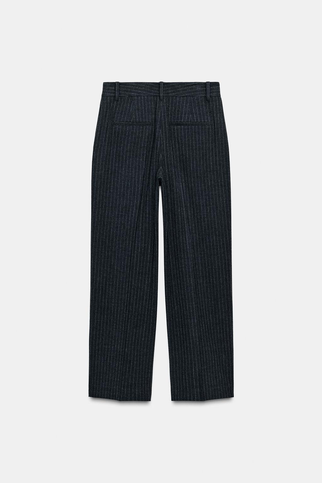 ПРЯМЫЕ БРЮКИ С ЗАЩИПАМИ