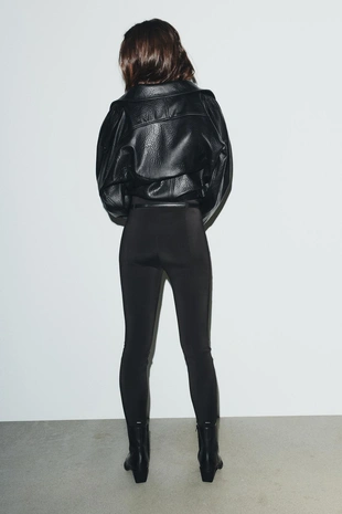 Леггинсы с поясом- Заказать в России