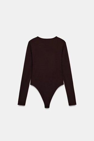 Купить Zara Базовое боди из полиамида