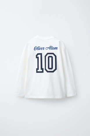 Купить Zara Футболка с принтом OLIVER Y BENJI © CAMPEONES