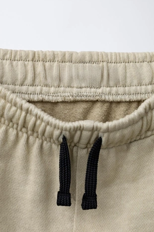 Широкие брюки из флиса, окрашенные в готовом изделии- Заказать в России