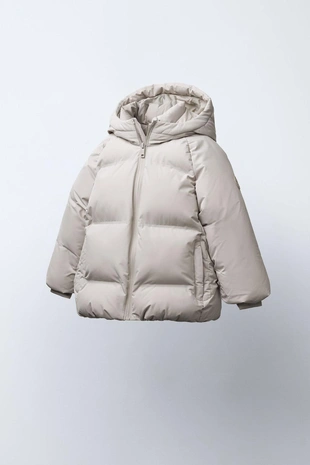 Пальто с нашивкой WATER REPELLENT- Заказать в России