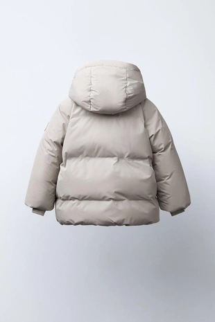 Пальто с нашивкой WATER REPELLENT- Заказать в России