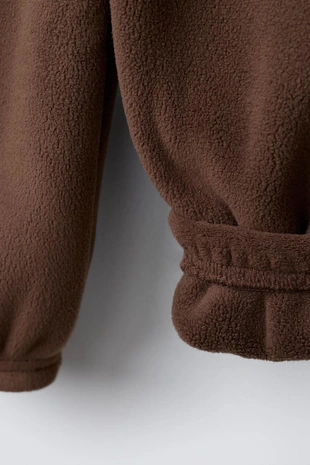 Брюки-джоггеры из флиса