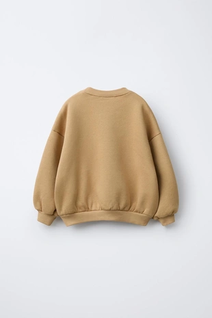 Купить Zara Толстовка с текстовым принтом