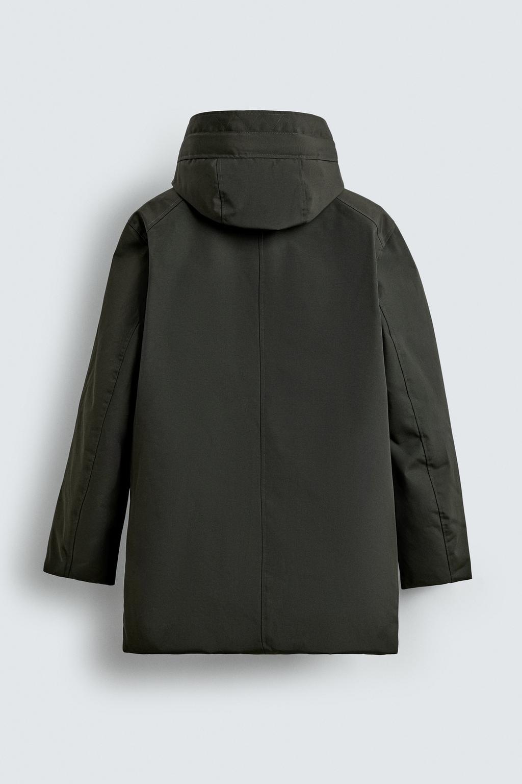 ТЕХНИЧЕСКАЯ ПАРКА WATER REPELLENT С ОТСТЕГИВАЮЩИМИСЯ ДЕТАЛЯМИ