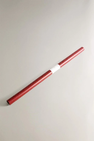 Блестящая красная упаковочная бумага для подарков на рождество- Заказать в России