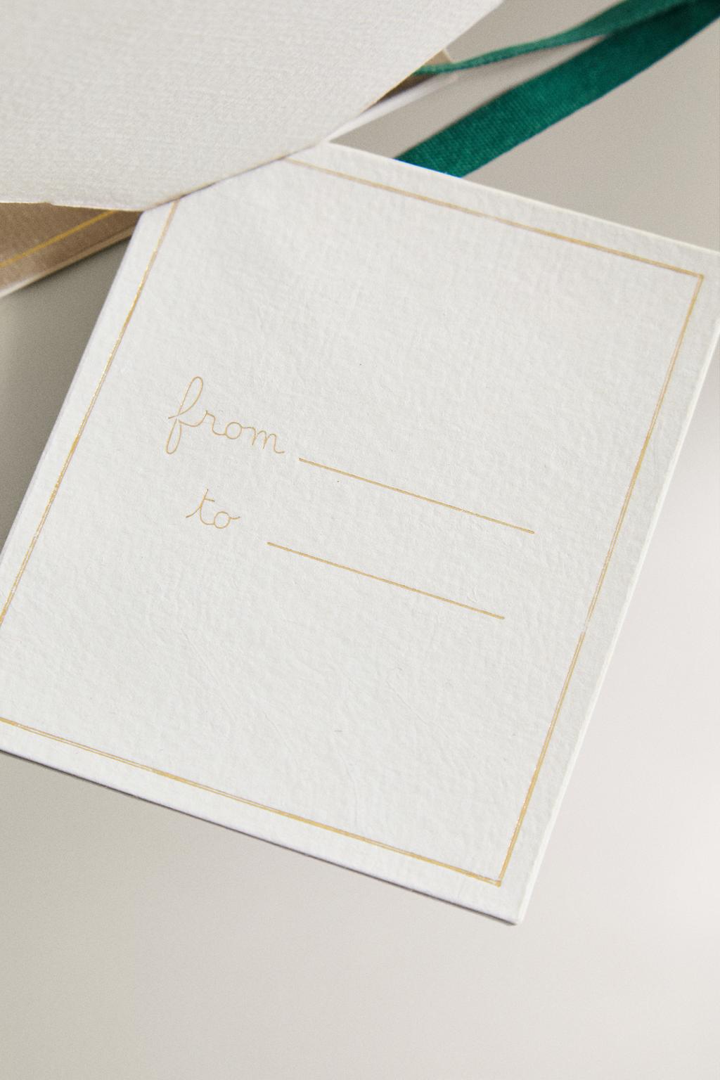 Набор бирок для подарков на рождество (набор из 10 штук)