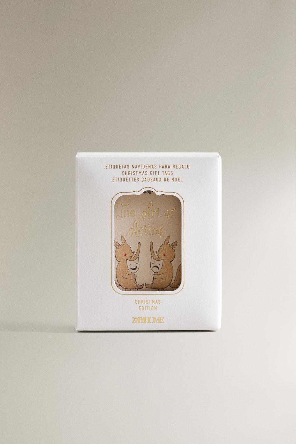 Набор бирок для подарков на рождество (набор из 10 штук)