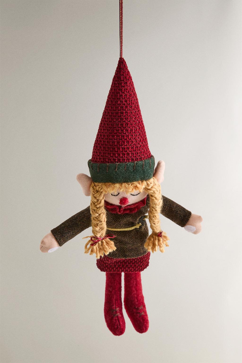 Детская шаловливая игрушка рождественского эльфа