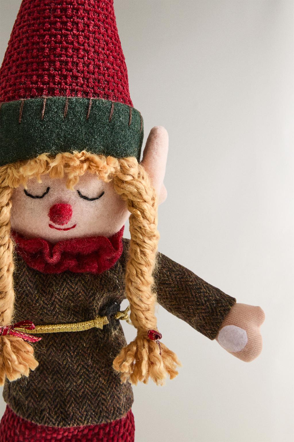 Детская шаловливая игрушка рождественского эльфа