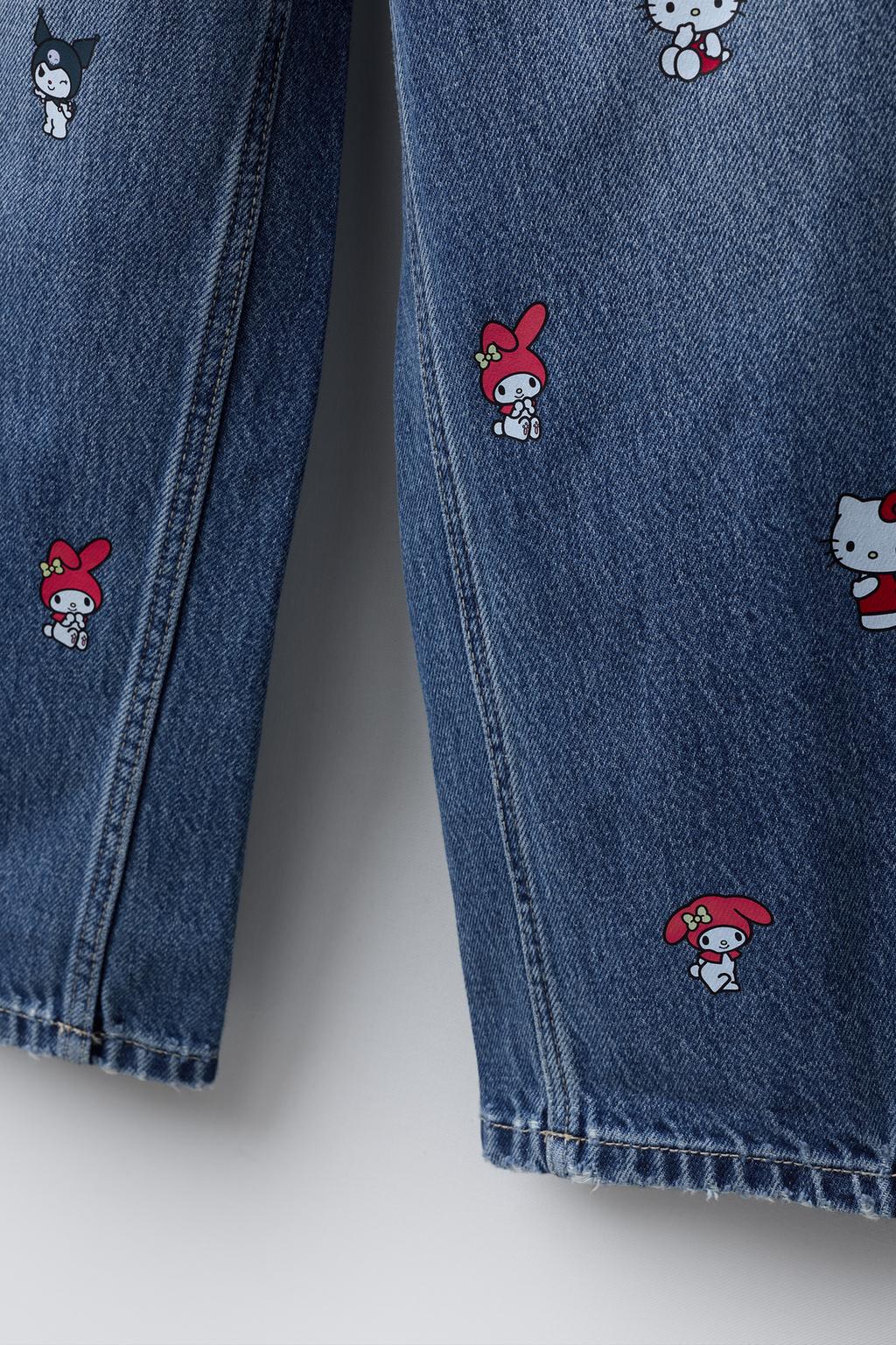 ДЖИНСЫ BARREL HELLO KITTY © SANRIO