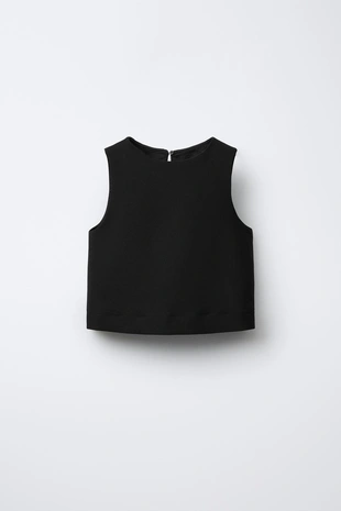 Топ со съемными перьями- Заказать в России