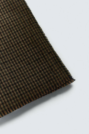 Brown | 3920/850/700 - Zara Шарф в клетку